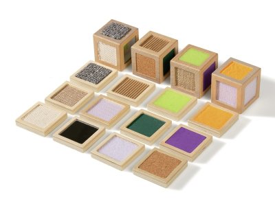 Zoom bild av Textures TACTILE CUBES