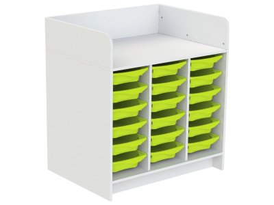 Zoom bild av KAZÉO CHANGING TABLE 104 cm 18 stop-containers