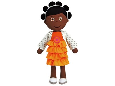 Zoom bild av SWEETY DOLL Daisy in stylish frilled outfit