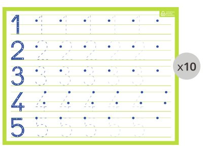 Zoom bild av WRITING BOARD MAXI PACK Numbers