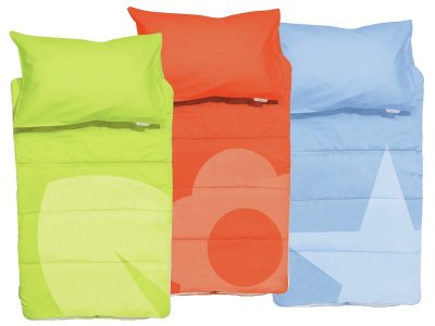 Zoom bild av 3 x 2-in-1 DUVET/FITTED SHEET + 3 PILLOWCASES 60 x 120 cm