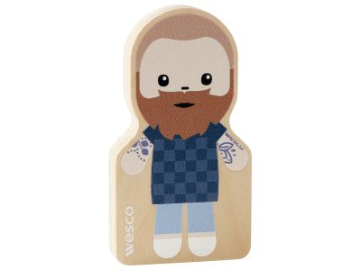 Zoom bild av WOODEN FIGURINE