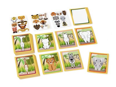Zoom bild av Wild animals MISTIGRI GAME TO PERSONALISE
