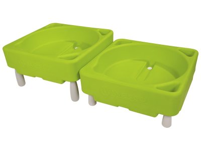 Zoom bild av 2 large eco-friendly multi-level tables KIT