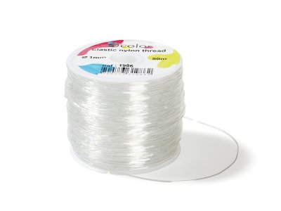 Zoom bild av ELASTIC NYLON WIRE 50 m Ø 1 mm