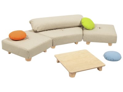 Zoom bild av Cocoon Comfort COMFORT TIMEOUT KIT With wooden legs
