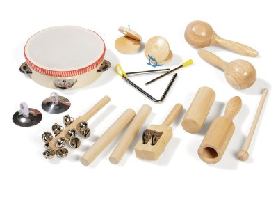 Zoom bild av SET OF 10 PERCUSSION INSTRUMENTS