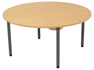 Zoom bild av NOISE-REDUCING TABLE METAL LEGS Ø 120 cm circle