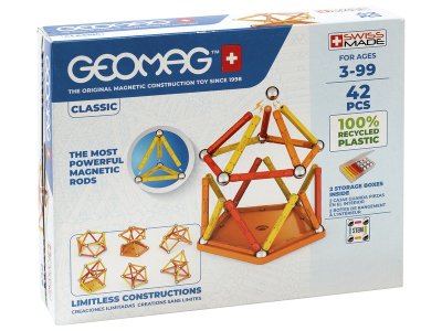 Zoom bild av Geomag Classic MAGNETIC CONSTRUCTION 42 pieces
