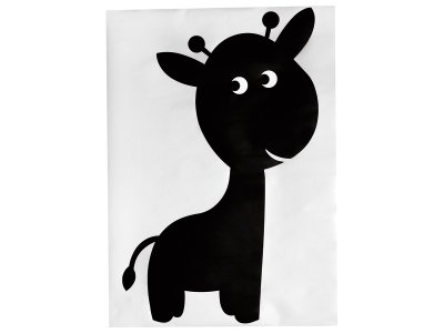 Zoom bild av SLATE STICKER Giraffe