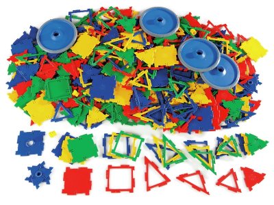 Zoom bild av MAXI PACK FIRST Polydron Construction SET