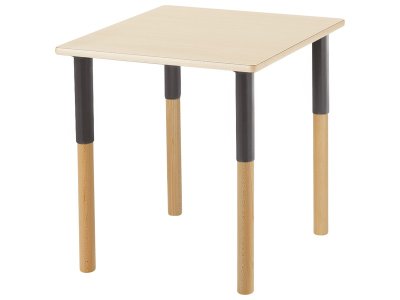 Zoom bild av ADJUSTABLE TABLE Laminated top 60 x 60 cm S1/S2/S3