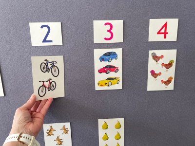 Zoom bild av Flanosaga Siffror 1-10