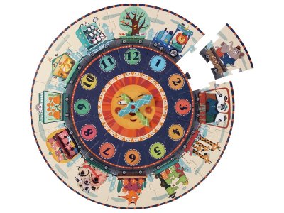 Zoom bild av LEARNING THE TIME PUZZLE
