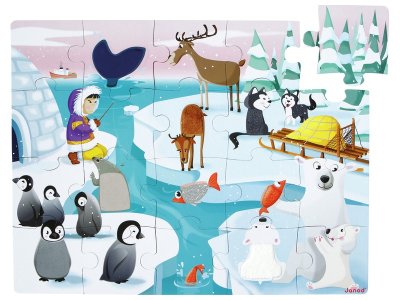 Zoom bild av TACTILE PUZZLE Ice field