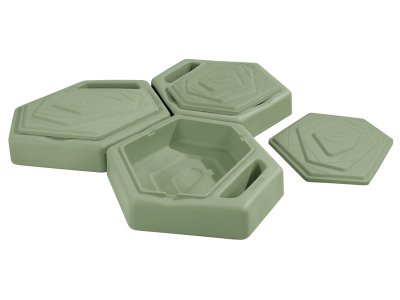 Zoom bild av HEXAGON KIT No. 2 3 large containers