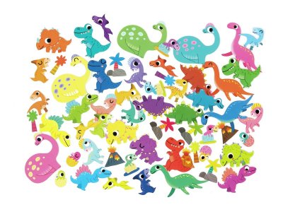 Zoom bild av ULTRA-GIANT THEMED STICKERS Dinosaurs