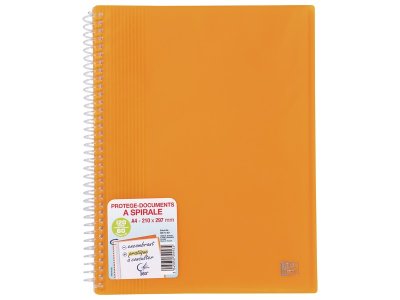 Zoom bild av A4 SPIRAL-BOUND DOCUMENT HOLDER 120 sleeves