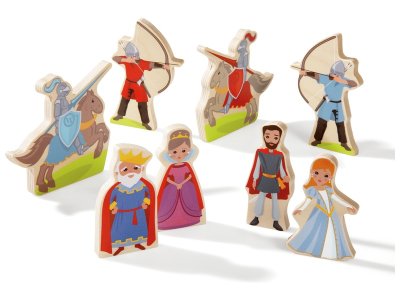 Zoom bild av WOODEN FIGURINES Medieval