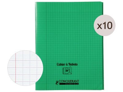 Zoom bild av POLYPRO FLAP NOTEBOOK MAXI PACK 24 x 32 cm ? 48 pages