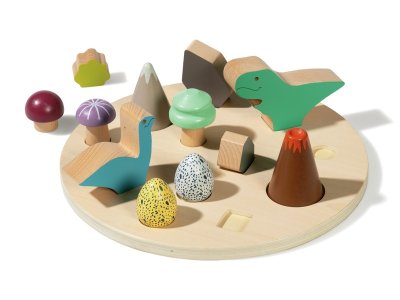 Zoom bild av 3D PUZZLE Dinosaurs