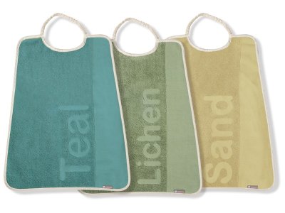 Zoom bild av ELASTICATED TOWEL BIBS Rectangular