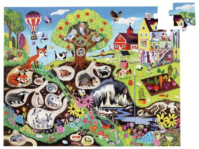 Zoom bild av GIANT ECO-DESIGNED PUZZLE In the countryside
