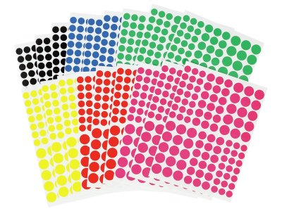 Zoom bild av MULTI-SIZED STICKERS Geometric shapes