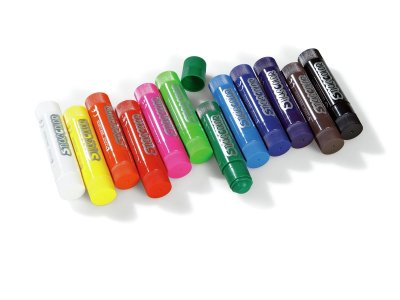 Zoom bild av GOUACHE STICKS x 12 classic colours