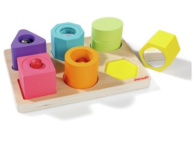 Zoom bild av Geometric cubes LIFT-OUT PUZZLE
