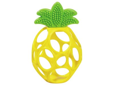 Zoom bild av OBALL TEETHING RATTLE Pineapple