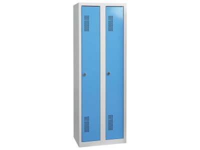 Zoom bild av METAL CLOAKROOM/CLOTHES RACK 2 doors