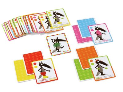 Zoom bild av The wolf who wanted to change colour CARD GAME