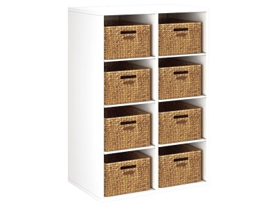 Zoom bild av MELAMINE COATED UNIT H: 102 cm - W: 70.5 cm 8 baskets 6 shelve