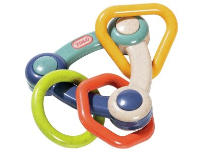 Zoom bild av TRIANGLE RATTLE Natural colours