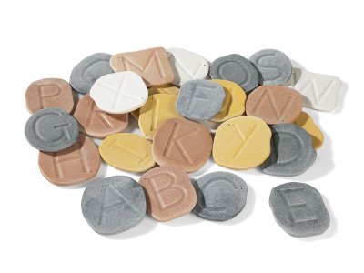 Zoom bild av TACTILE PEBBLES Upper case letters