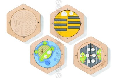 Zoom bild av HEXAGON ACTIVITY PANEL MAXI PACK