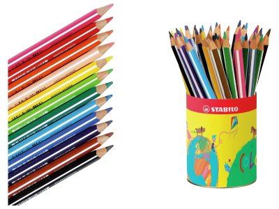 Zoom bild av Trio ERGONOMIC COLOURED PENCILS