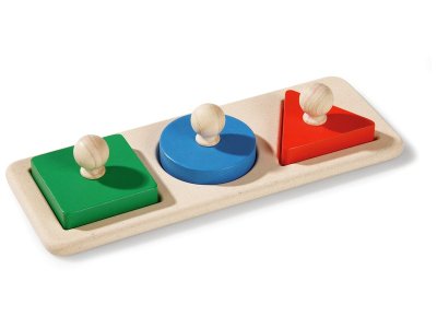 Zoom bild av ECO-FRIENDLY LIFT-OUT PUZZLE Geometric shapes