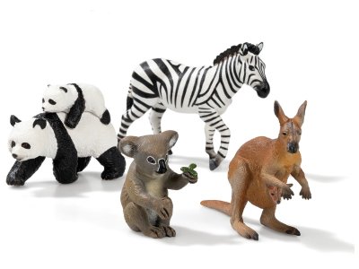 Zoom bild av WILD ANIMAL FIGURINES