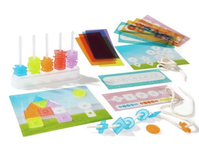 Zoom bild av Shapes and colours ABACUS Translucent