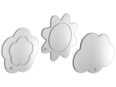 Zoom bild av DECORATIVE MIRRORS Cloud, sun and flower