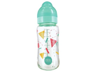 Zoom bild av WIDE-NECK GLASS BABY BOTTLE 240 ml