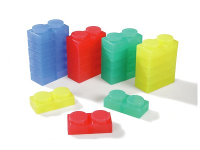 Zoom bild av Flexible and translucent BUILDING BRICKS