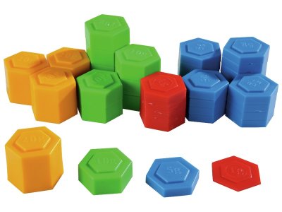 Zoom bild av PLASTIC MASS WEIGHTS FROM 1g to 20g