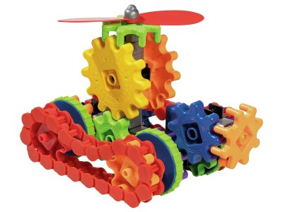 Zoom bild av Cogs Machines in motion (116 pieces)