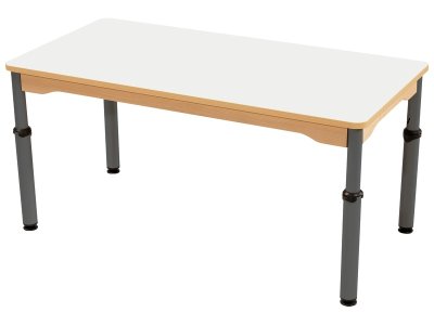 Zoom bild av LAMINATED TABLE TOP HEIGHT-ADJUSTABLE 120x60 cm rectangle