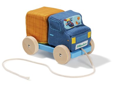 Zoom bild av PULL-ALONG TOY Truck spinning top