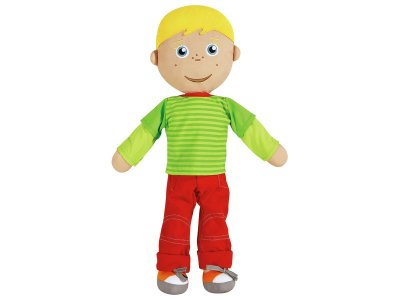 Zoom bild av SWEETY DOLL Billy in striped outfit