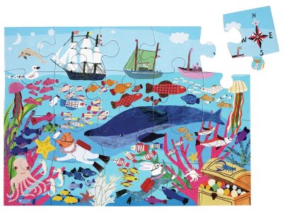 Zoom bild av ECO-DESIGNED PUZZLE Marine life